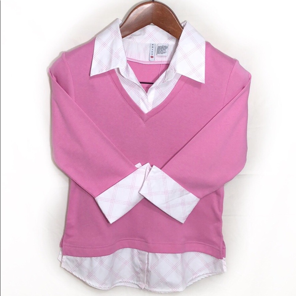 <NWT>Cute Pink Blouse